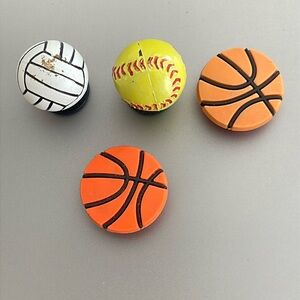 BOGG BAG or Croc charms.  Basketball volleyball softball